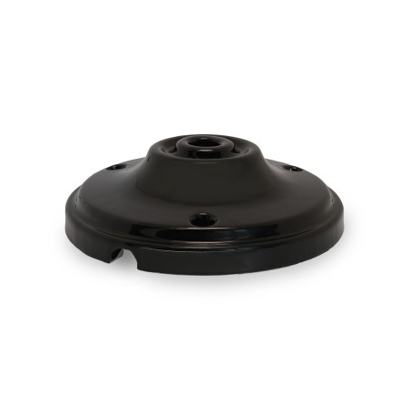 Pavillon vintage en porcelaine noir