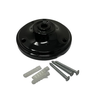 Pavillon vintage en porcelaine noir