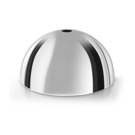 Rosetón semiesférico de metal cromado