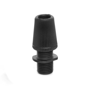 Prensa cables cónico de plástico negro