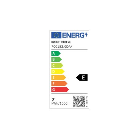 Lampadina a Led goccia A60 con mezza sfera rame