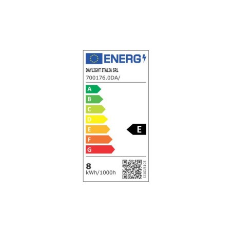 Ampoule Led goutte G95 avec calotte argentée
