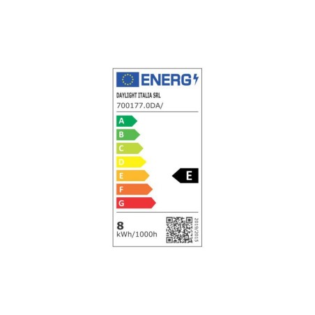 Lampadina a Led globo G95 con mezza sfera rame