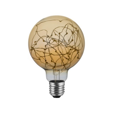 LED-Leuchtmittel mit einer feinen Lichterkette aus 52 LEDs