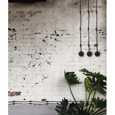 CABLE TEXTIL TRENZADO NEGRO