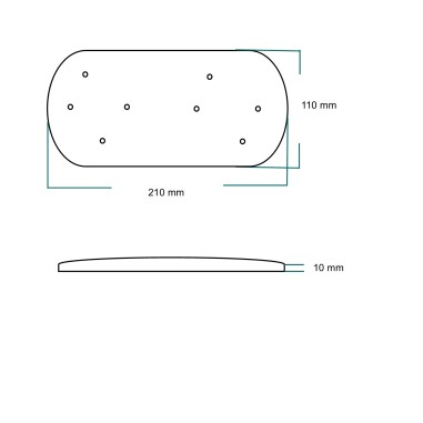 BASE DOUBLE EN BOIS NATUREL