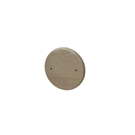 Base de madera barnizable Ø 100 mm