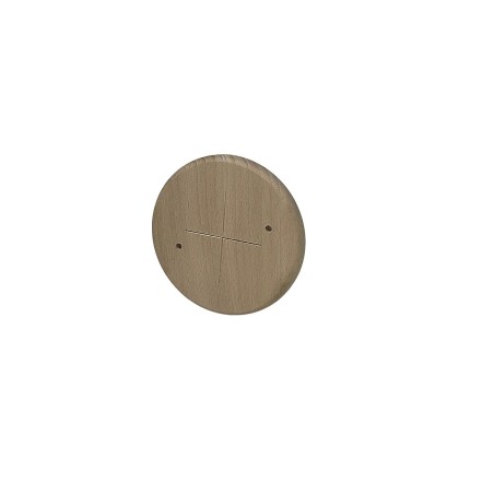 Base de madera pintable Ø 110 mm
Compatible con tomas de porcelana de Ø 90 mm