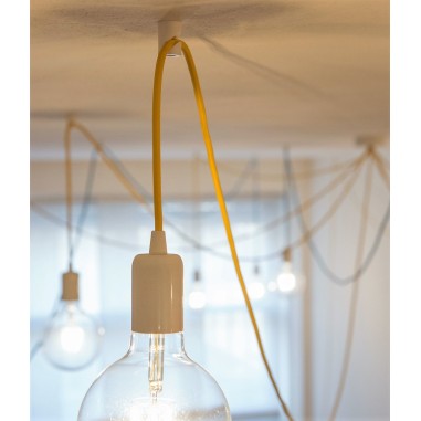 Decentratore in plastica nero - Dress Light - illuminazione di design