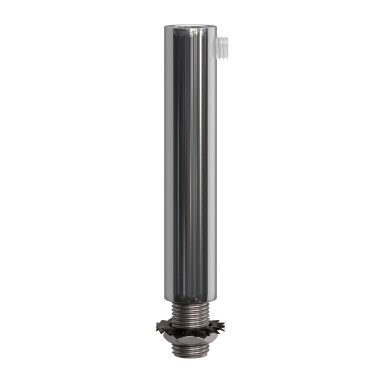 SERRE-CÂBLE CYLINDRIQUE EN METAL HAUT 7CM CHROME
