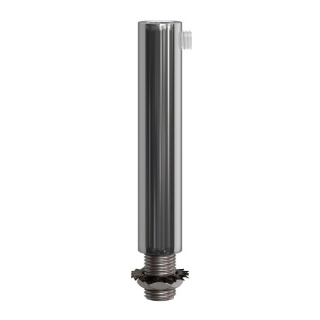 SERRE-CÂBLE CYLINDRIQUE EN METAL HAUT 7CM CHROME