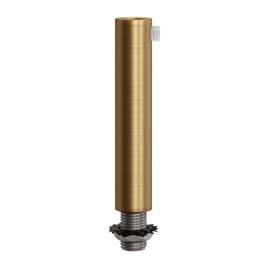 SERRE-CÂBLE CYLINDRIQUE EN METAL HAUT 7CM BRONZE SATINE