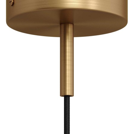 SERRE-CÂBLE CYLINDRIQUE EN METAL HAUT 7CM BRONZE SATINE