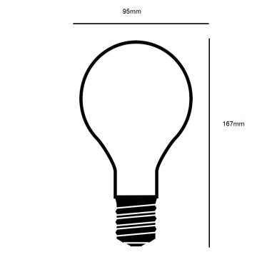 LAMPADINA LED MILLELUCI GLOBO G95 - Dress Light - illuminazione di design