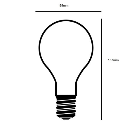 LAMPADINA LED MILLELUCI GLOBO G95 - Dress Light - illuminazione di design