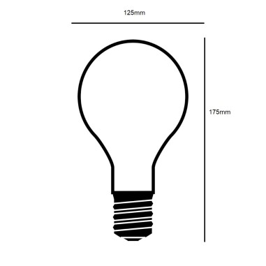 AMPOULE LED GOUTTE ARGENT - éclairage design - Dress Light