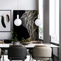 LED-Leuchtmittel GLOBE G95 aus Porzellan 2