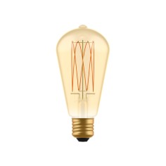 ST64-Leuchtmittel mit Spiralfilament