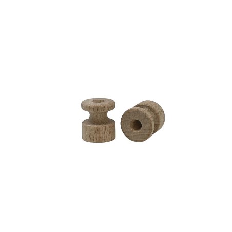 Isolator aus lackierbarem Holz