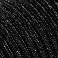 Cable eléctrico redondo recubierto de tela de color