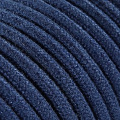 Cable eléctrico redondo recubierto de tela