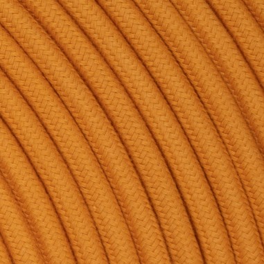 CABLE TEXTIL REDONDO DE COLOR