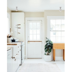 Spot de porcelana E27 blanco 2