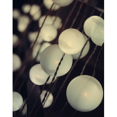 CAVO TESSILE TRECCIATO MARRONE - Dress Light - illuminazione di design