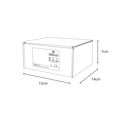 Interruttore in porcellana bianca - Accessori di design