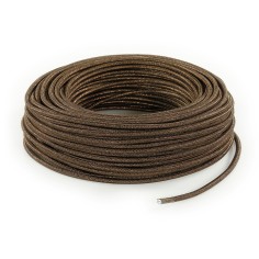 Cable eléctrico redondo recubierto de tela de color 2