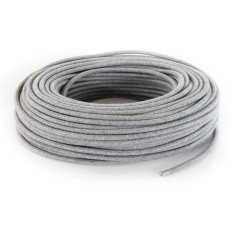 Cable eléctrico redondo recubierto de tela 2