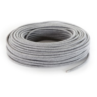 câbles textiles colorés en tissu