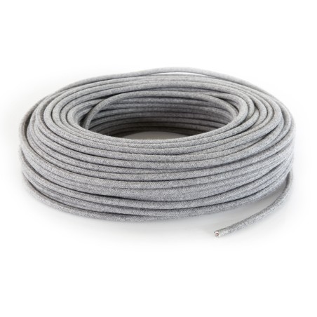 Cavo elettrico tondo rivestito in tessuto