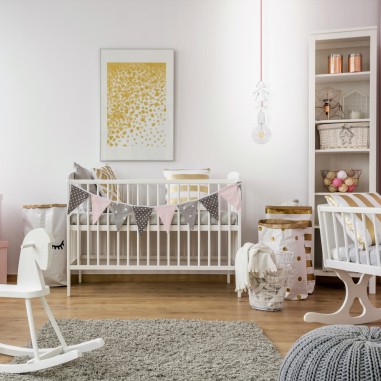 Câble électrique rond gainé de tissu coloré rose