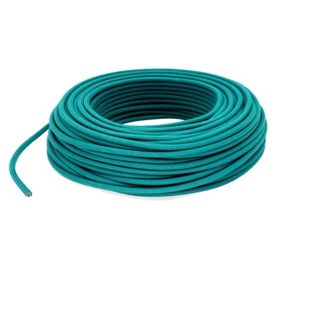 CABLE TEXTIL REDONDO DE COLOR