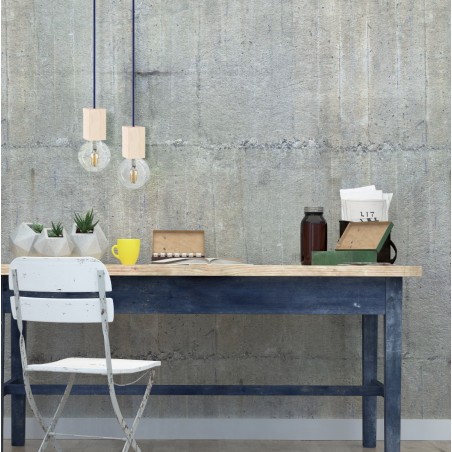 câbles textiles colorés en tissu