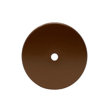 Rosetón redondo de metal cobre