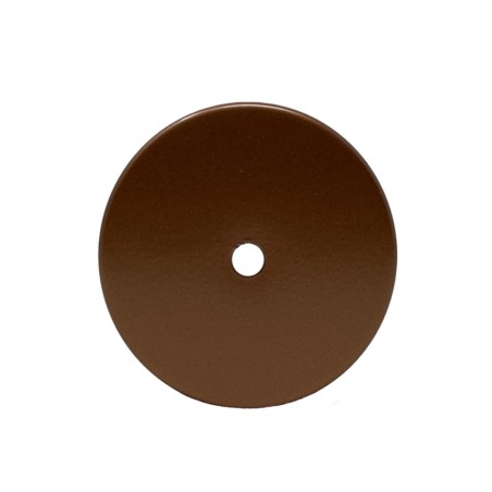 Rosetón redondo de metal cobre